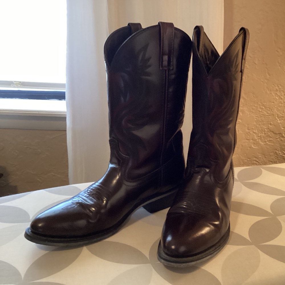 Men’s Laredo leather Western Boots, size 10 D